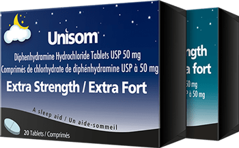 Unisom sleep aids pack